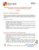 Reglamento para planes de negocio