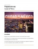 Turismo gastronómico Propuesta de ruta Ciudad de México