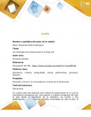 TRABAJO elaboración de Reseña