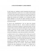 LA EXPLOTACIÓN MINERA Y EL MEDIO AMBIENTE