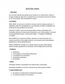 SOCIOLOGIA “HISTORIA”