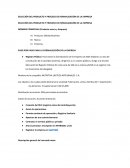 SELECCIÓN DEL PRODUCTO Y PROCESO DE FORMALIZACIÓN DE LA EMPRESA