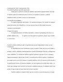 El sistema de gobierno que debe regir al país.