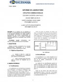 Informe circuitos combinados(electronica digital)