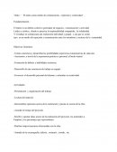 Planificacion anual de teatro