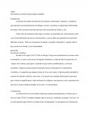 Movimientos sociales de gran impacto mundial.