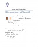 Objetivo de aprendizaje: Relacionar la adición con la multiplicación.
