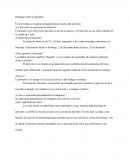 El adviento - Preguntas