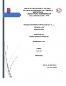 MÉTODO ENFERMERO PARA EL CUIDADO DE LA PERSONA CON: