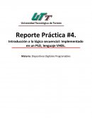 Implementación de lenguaje pld a vhdl.