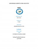 Primera tarea de administracion de servicios