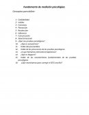 Fundametos de Medicion Psicologica