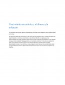 Trabajo sobre crecimiento economico
