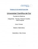 Informe final de Matematica