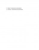 Caracteristicas del Administrador