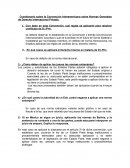 Cuestionario sobre la Convención Interamericana sobre Normas Generales de Derecho Internacional Privado.