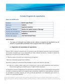 Gestión del capital humano y liderazgo capacitación