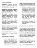 Desarrollo de GlobalityNet-Outsourcing-Resumen