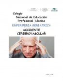 Patologia de cerebro vasculares