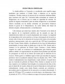 DEUDA PÚBLICA VENEZOLANA