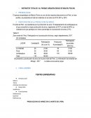 VISITANTES TOTALES AL PARQUE ARQUEOLÓGICO DE MACHU PICCHU