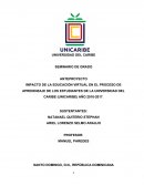 IMPACTO DE LA EDUCACIÓN VIRTUAL EN EL PROCESO DE APRENDIZAJE DE LOS ESTUDIANTES DE LA UNIVERSIDAD DEL CARIBE (UNICARIBE) AÑO 2016-2017.
