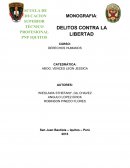 Delitos contra la libertad