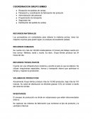 Procesos COORDINACION GRUPO BIMBO