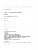 TIEMPO	ACTIVIDAD	MATERIAL	PRODUCTO