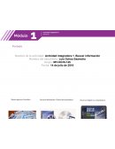 Actividad integradora ¿Qué son las TIC? ¿Cómo se usan?