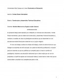 Constructos y desarrollos Teóricos Educativos