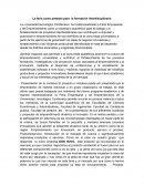 La feria como pretexto para la formación interdisciplinaria