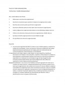 TALLER DE TEORÍA ORGANIZACIONAL