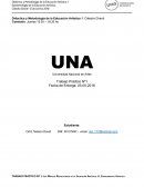 Didactica y Metodología de la Educación Artística 1: Cátedra Girardi