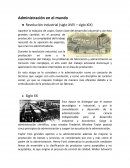 Administracion en el mundo