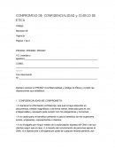 Ejemplo compromiso de confidencialidad