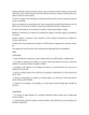 Análisis ambiental foda