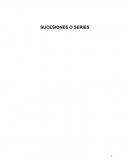 Sucesiones o series