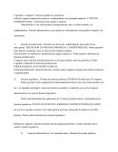 Legislativo: congreso. Funcion legislativa, coherencia.