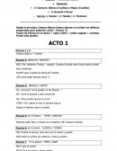 La princesa y la aldeana – Cambios escenográficos