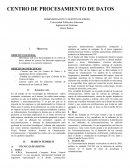 CENTRO DE PROCESAMIENTO DE DATOS ADMINISTRACION Y GESTION DE REDES