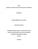 CONOCER LAS VARIABLES ELÉCTRICAS EN UN CIRCUITO RESISTIVO