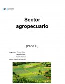 Resumen de Política publica para sector agropecuario