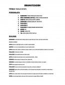 Un día lupita salió a trabajar porque su papa lo dijo que se fuera que trajera mucho dinero