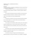 La administración pública es una disciplina con identidad propia. Se forma en el siglo XVIII con la sociedad civil y el Estado de derecho.