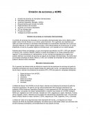 Emsion de acciones y ADRs