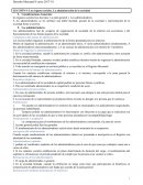 LECCIÓN 9: Los órganos sociales. La administración de la sociedad