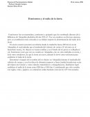 Ensayo sobre Eratóstenes y el radio de la tierra.
