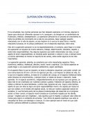 La superación personal Kathya Monserrat Carmona Gómez.