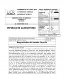 Cuales son las Propiedades del estado líquido